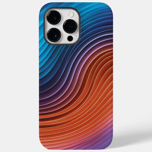 Pattern Iphone 14 Pro最大タフなケース、美学 Case-Mate iPhoneケース (裏面)