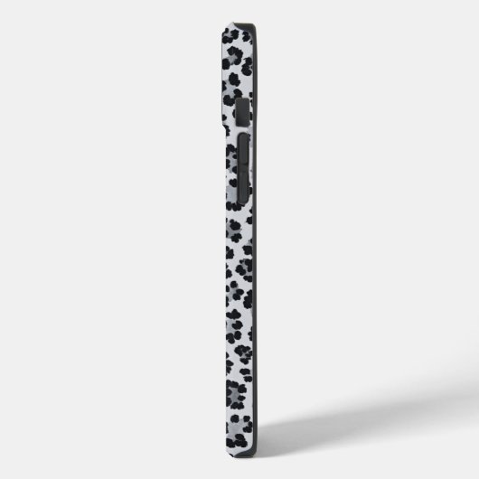 Pattern Leopard Print Gray Case-Mate iPhoneケース (裏面 / 左)