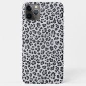 Pattern Leopard Print Gray Case-Mate iPhoneケース (裏面)