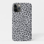 Pattern Leopard Print Gray Case-Mate iPhoneケース (裏)