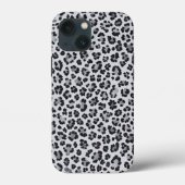 Pattern Leopard Print Gray Case-Mate iPhoneケース (裏面)