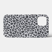 Pattern Leopard Print Gray Case-Mate iPhoneケース (裏面 (横))