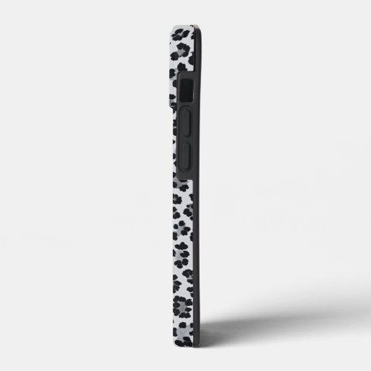 Pattern Leopard Print Gray Case-Mate iPhoneケース (裏面 / 左)
