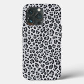 Pattern Leopard Print Gray Case-Mate iPhoneケース (裏面)