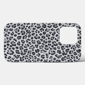 Pattern Leopard Print Gray Case-Mate iPhoneケース (裏面 (横))