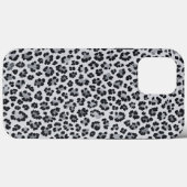 Pattern Leopard Print Gray Case-Mate iPhoneケース (裏面 (横))
