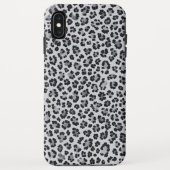 Pattern Leopard Print Gray Case-Mate iPhoneケース (裏面)