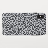 Pattern Leopard Print Gray Case-Mate iPhoneケース (裏面(横))