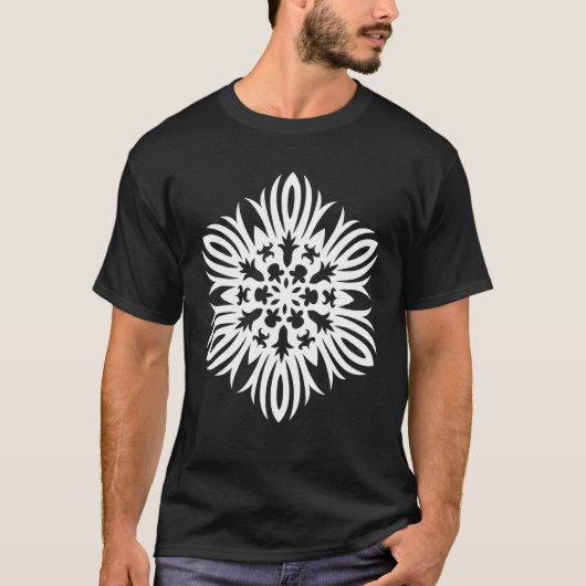 Pattern Of A Snowflake Nr  9 Tシャツ (正面)
