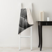 pattern of black genuine leather texture using as  シェルパブランケット (インサイチュ)