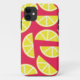 pattern of lemon iPhone 11 ケース
