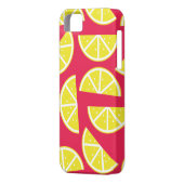 pattern of lemon Case-Mate iPhoneケース (裏面左)