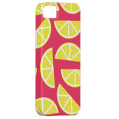 pattern of lemon Case-Mate iPhoneケース (裏面/右)