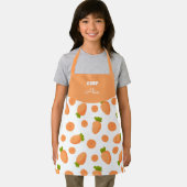 Pattern of small carrots and slices エプロン (インサイチュ)