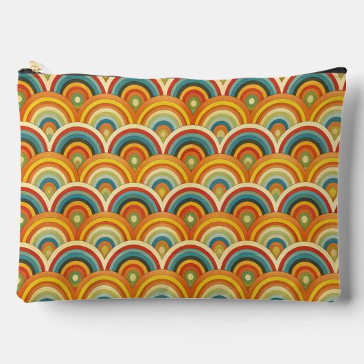 Pattern Rainbow  アクセサリーポーチ (正面)