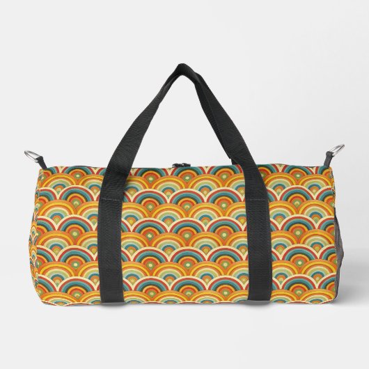 Pattern Rainbow ダッフルバッグ (正面)