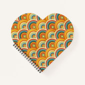 Pattern Rainbow ノートブック (正面)