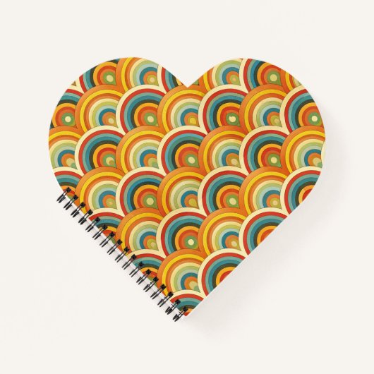 Pattern Rainbow ノートブック (正面)