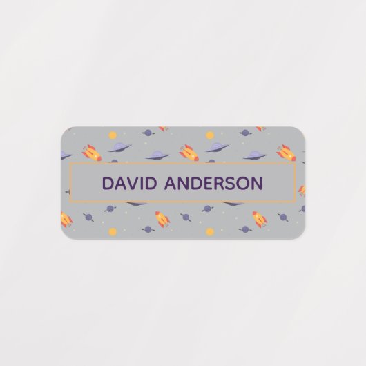 Pattern space ufo neutral color ラベル (デザイン1)