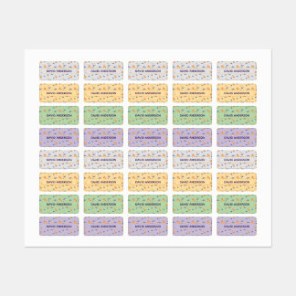 Pattern space ufo pale color ラベル