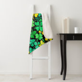 Pattern St. Patrick's Day Clovers シェルパブランケット (インサイチュ)