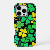 Pattern St. Patrick's Day Clowers  iPhoneケース (裏面)