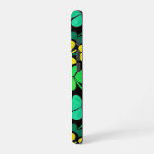 Pattern St. Patrick's Day Clowers  iPhoneケース (左側面)