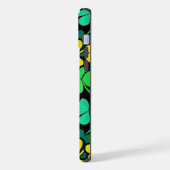 Pattern St. Patrick's Day Clowers  iPhoneケース (左側面)