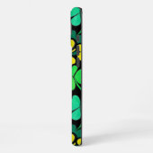 Pattern St. Patrick's Day Clowers  iPhoneケース (左側面)