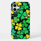 Pattern St. Patrick's Day Clowers  iPhoneケース (裏面)