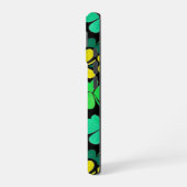 Pattern St. Patrick's Day Clowers  iPhone 16ケース (左側面)