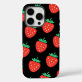 pattern strawberries Case-Mate iPhoneケース (裏面)