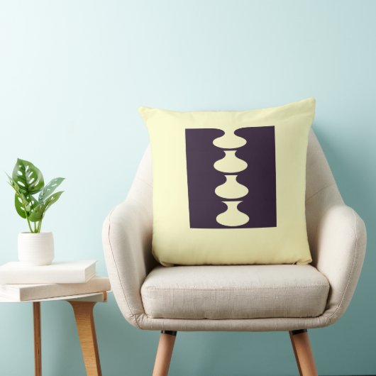 Pattern Throw Pillow クッション (椅子)