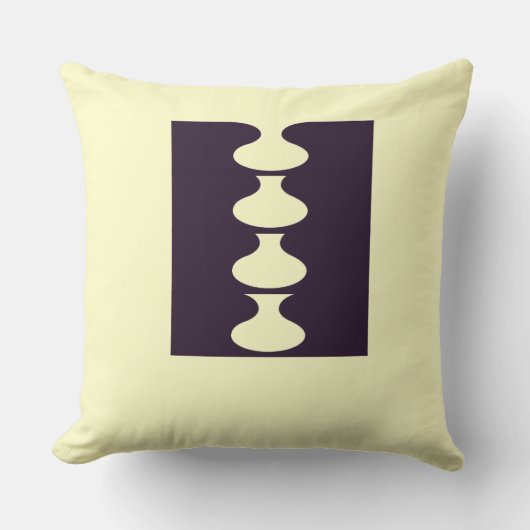Pattern Throw Pillow クッション (正面)