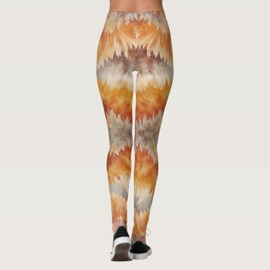 Pattern Tie Dye レギンス (裏面)