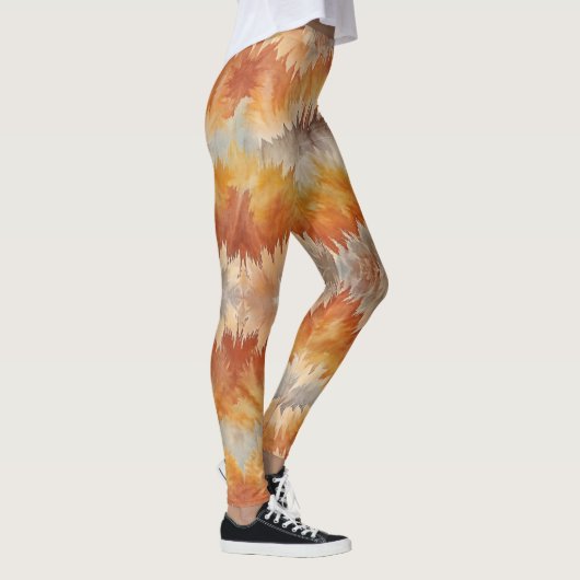 Pattern Tie Dye  レギンス (右)