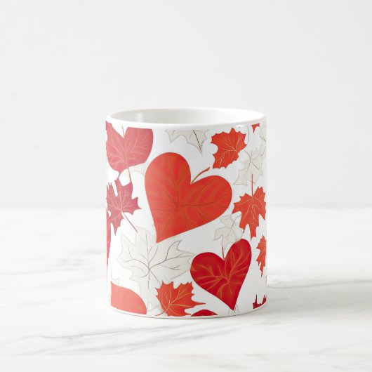 pattern valentines day モーフィングマグカップ (中央)