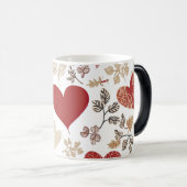pattern valentines day モーフィングマグカップ (正面右)