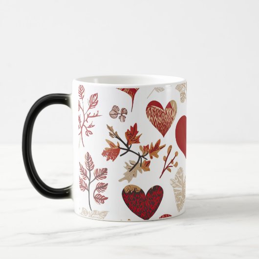 pattern valentines day モーフィングマグカップ (左)