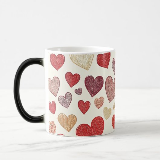 pattern valentines day モーフィングマグカップ (左)