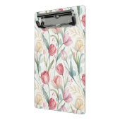 Pattern Watercolor Modern Tulips ミニクリップボード (アングル2)