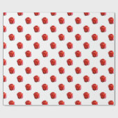 Pattern with tulips on ラッピングペーパー (フラット)