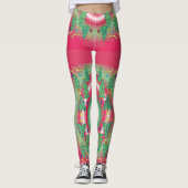 Patterned Christmas Leggings レギンス (正面)