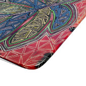 Patterned leaf カッティングボード (角)