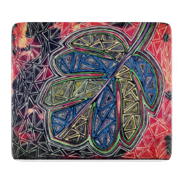 Patterned leaf カッティングボード