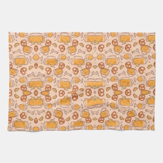 Patterned picnic blanket featuring  キッチンタオル (横)