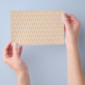 patterned scrap booking paper nautical Flyer チラシ (ハンドル)