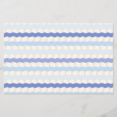 patterned scrap booking paper nautical Flyer チラシ (正面)