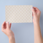 patterned scrap booking paper nautical Flyer チラシ (ハンドル)