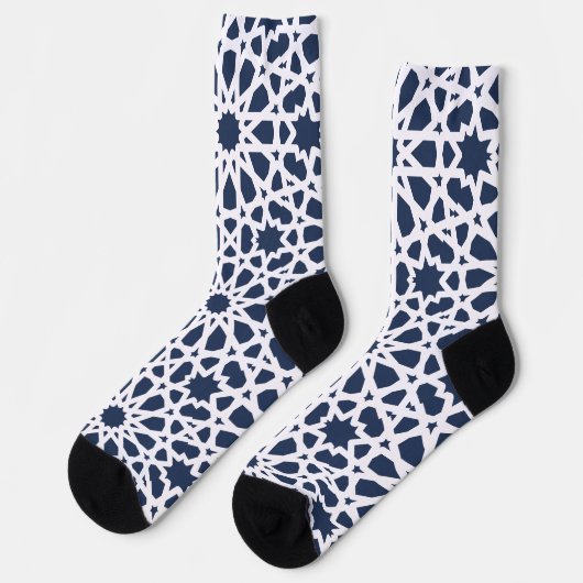 Patterned socks ソックス (左)